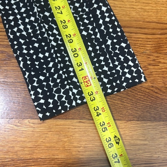 Akris Punto Black and White Polka Dot Printed Cropped Pants Size 8 - Picture 10 of 13